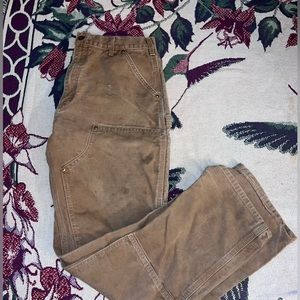 Carhartt 34x34 double knee carpenter pants